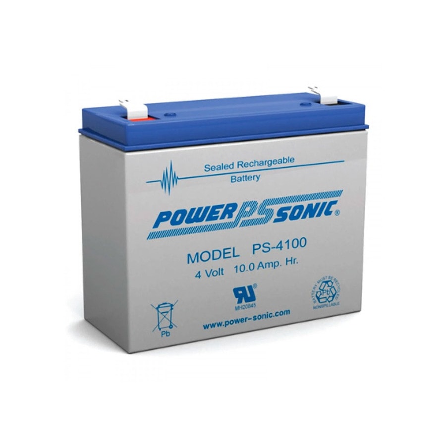 KTech PS-4100-F1 — Nominal Voltage: 4V · Nominal Capacity: 10Ah · Standard Terminal: F1