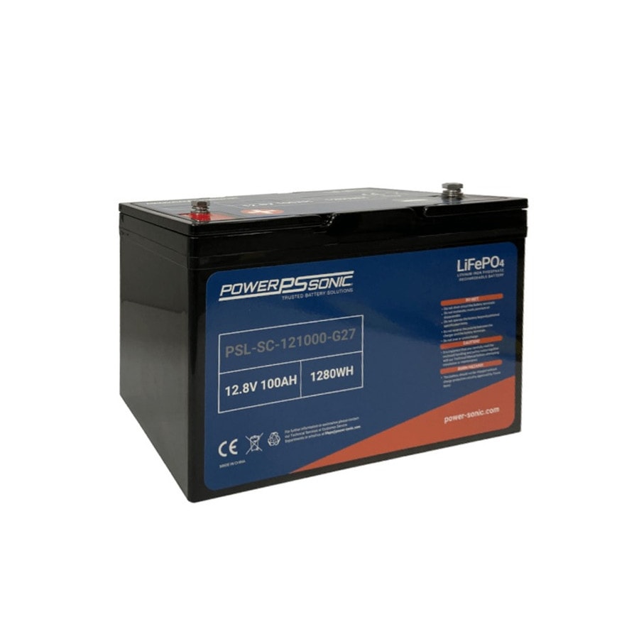 KTech PSL-SC-121000-G27 — Nominal Voltage: 12.8V · Nominal Capacity: 100Ah · Standard Terminal: T11
