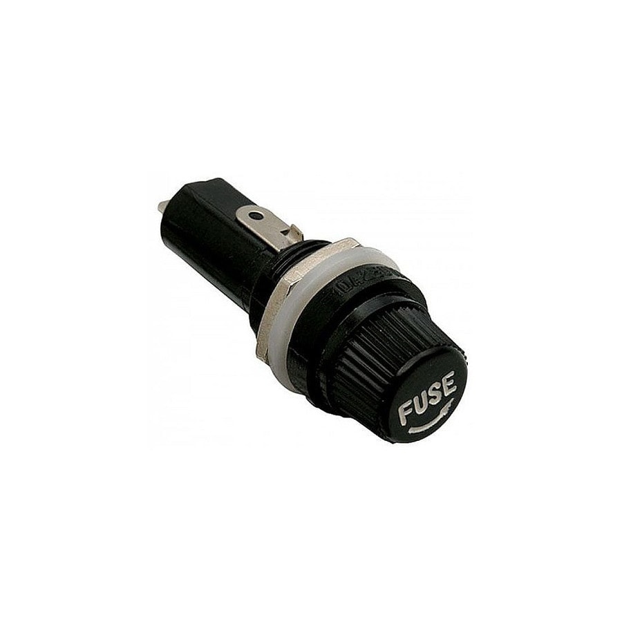 KTech Panel/Inline Fuse Holder — 6.3×32mm 3AG · of Cartridge