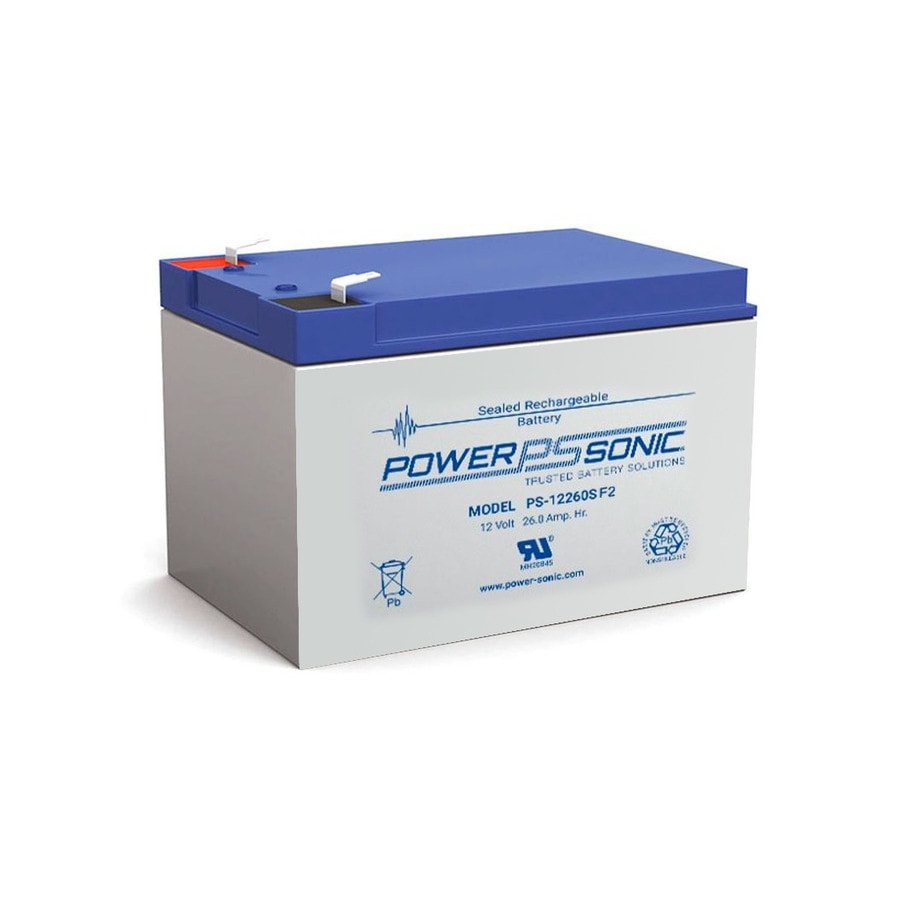 KTech PS-12260-F2 — Nominal Voltage: 12V · Nominal Capacity: 26Ah · Standard Terminal: F2, T12