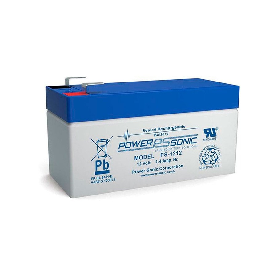 KTech PS-1212-F1 — Nominal Voltage: 12V · Nominal Capacity: 1.4Ah · Standard Terminal: F1