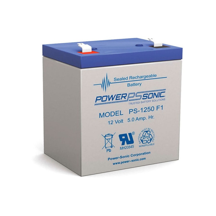 KTech PS-1250-F1 — Nominal Voltage: 12V · Nominal Capacity: 5Ah · Standard Terminal: F1