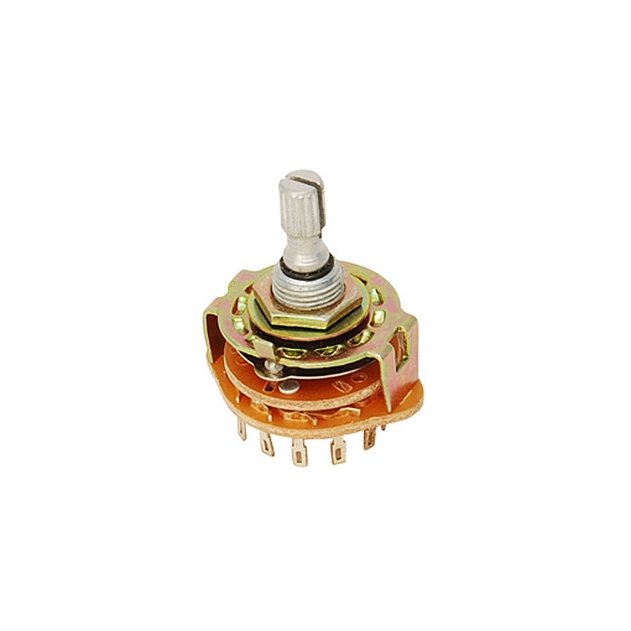 KTech SW-416 — Switch Rotativo · 6 Ways · 12 Pins