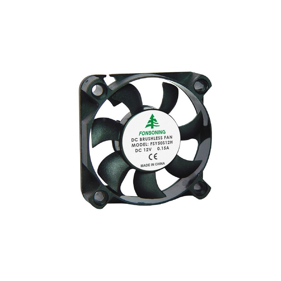 KTech FSY50S12H — 50x50x10mm · C3/CABLES · 12V