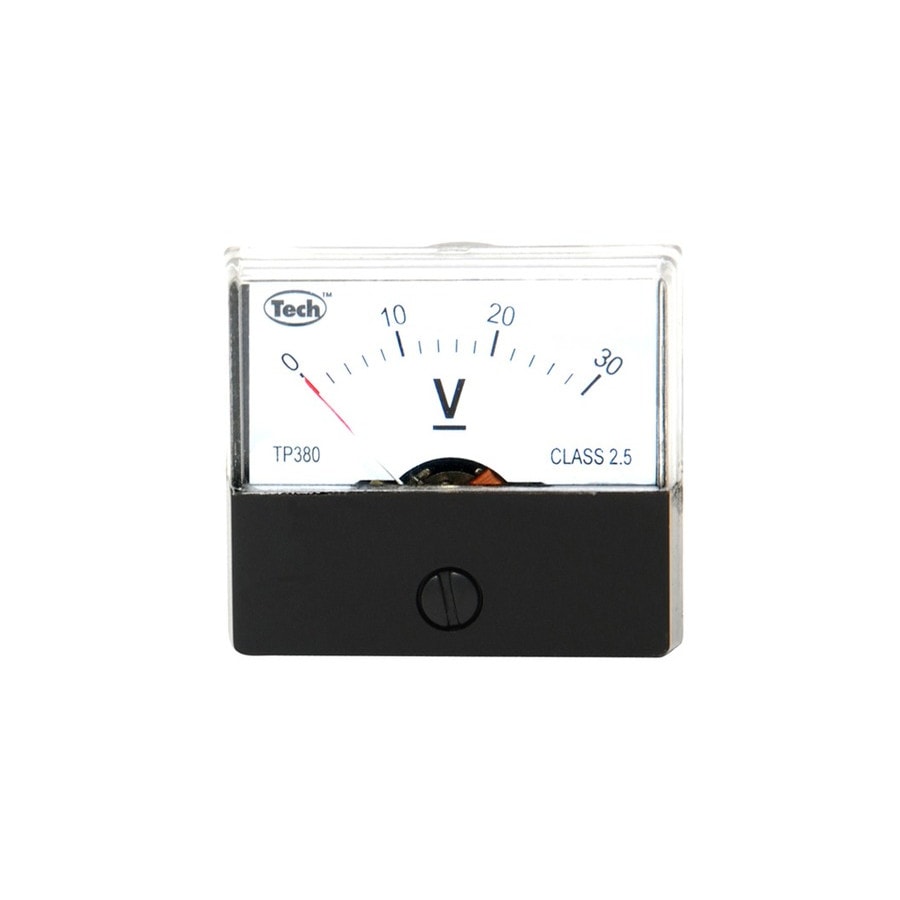 KTech TP-380A — Analogue Panel Voltmeter · 30V A.C.