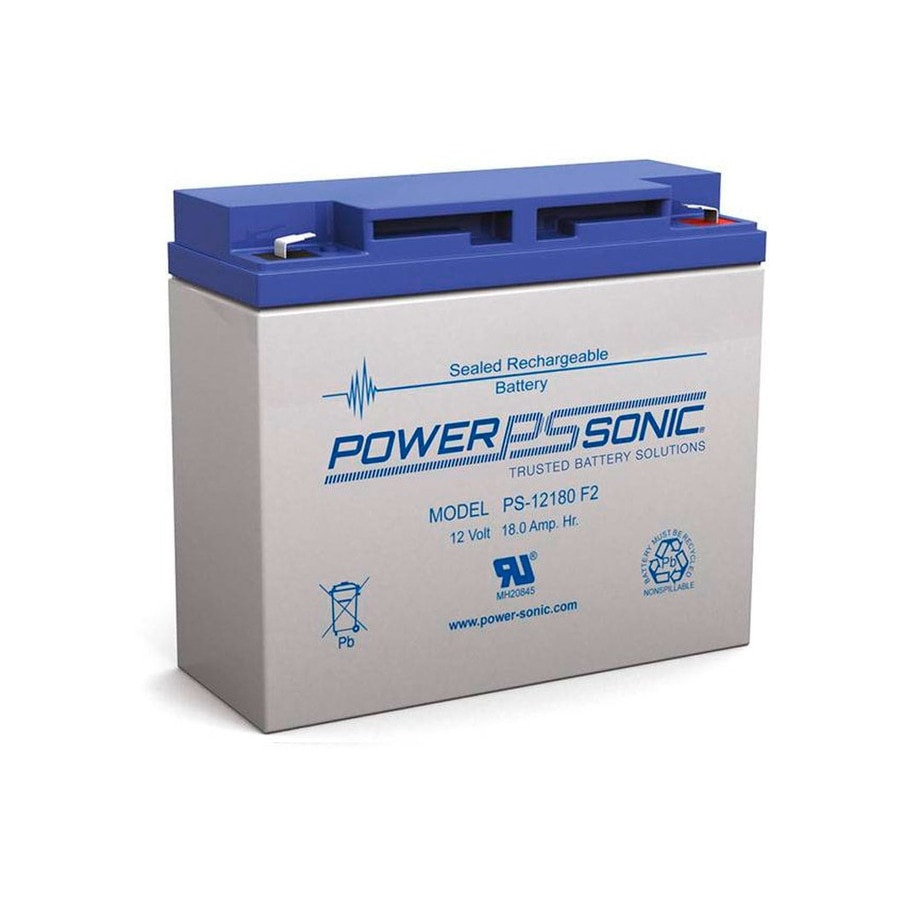 KTech PS-12180-F2 — Nominal Voltage: 12V · Nominal Capacity: 18Ah · Standard Terminal: F2