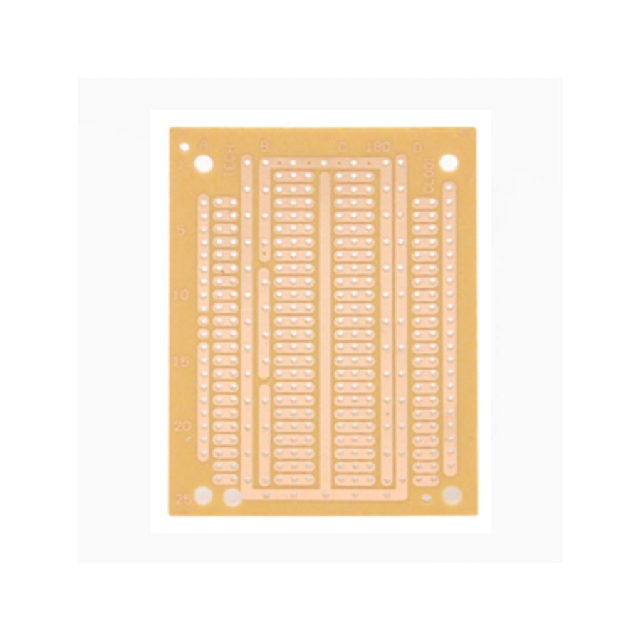 KTech Copper-Clad Phenolic & FR4 PCB Prototyping Boards — Perforadas · Assorted Standard Sizes