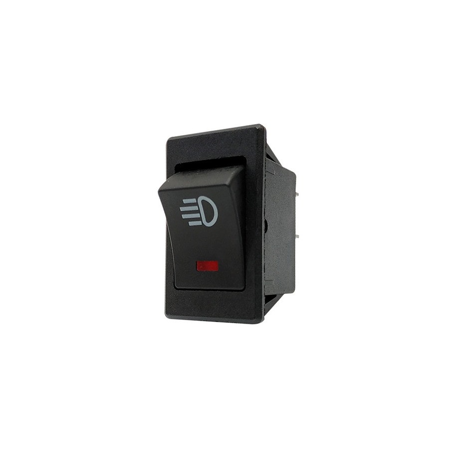 KTech Panel-Mount Rocker Switch — for auxiliary lamps · with LED indicator · of 12V to 20A