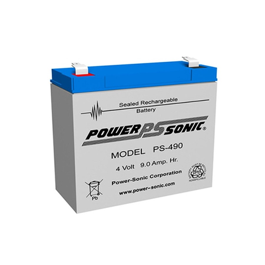 KTech PS-490-F2 — Nominal Voltage: 4V · Nominal Capacity: 9Ah · Standard Terminal: F2