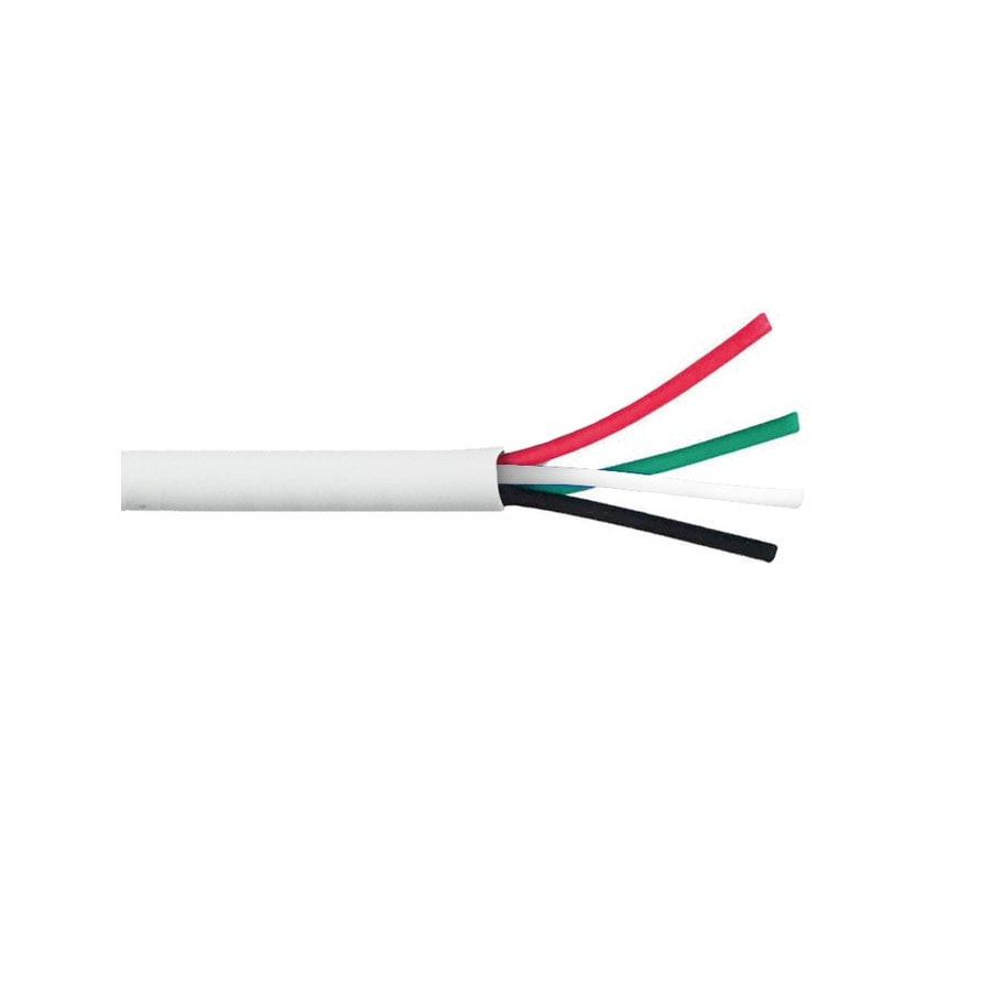 KTech Telephone type CL2R · 4C 22 AWG (Cable) — Mod. TH12 · White · Reel 305m