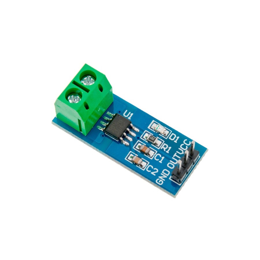 KTech ACS712 — Hall-Effect Linear Current Sensor · 30A