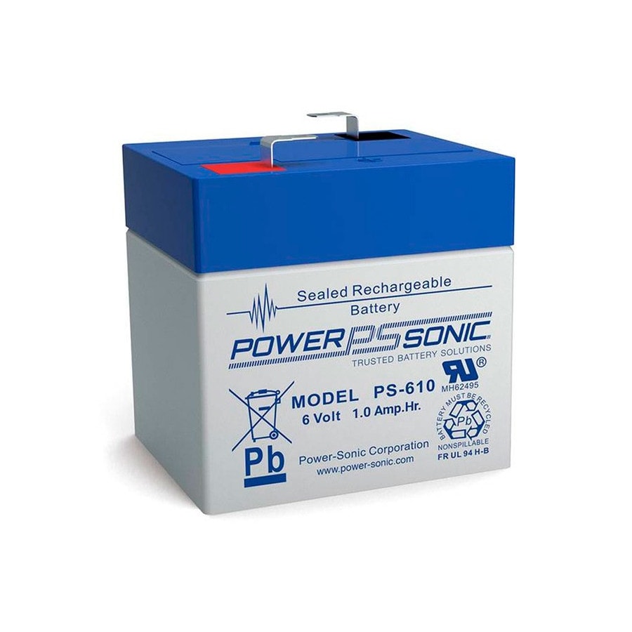 KTech PS-610-F1 — Nominal Voltage: 6V · Nominal Capacity: 1.1Ah · Standard Terminal: F1