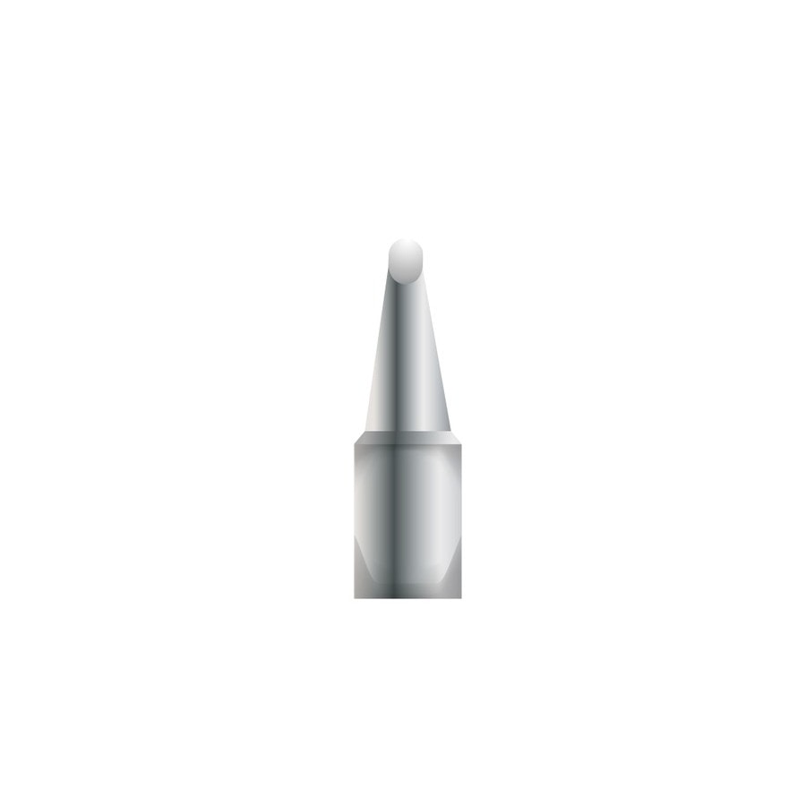 KTech Series MP — MP131 · Bent Conical Soldering Tip · 0.4mm