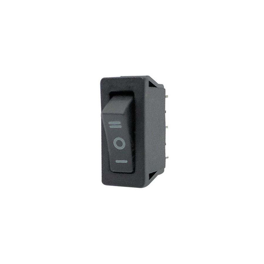 KTech Panel-Mount Rocker Switch — 3 Pins · 6A 250V / 10A 125V · DPST Double-Pole
