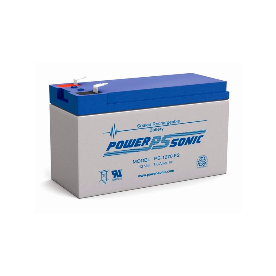 KTech PS-1270-F2 — Nominal Voltage: 12V · Nominal Capacity: 7Ah · Standard Terminal: F2