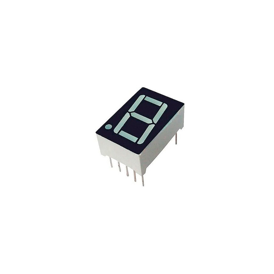 KTech Display — 7-Segment LED Numeric Display · 1 digit · 0.56″ A.C.