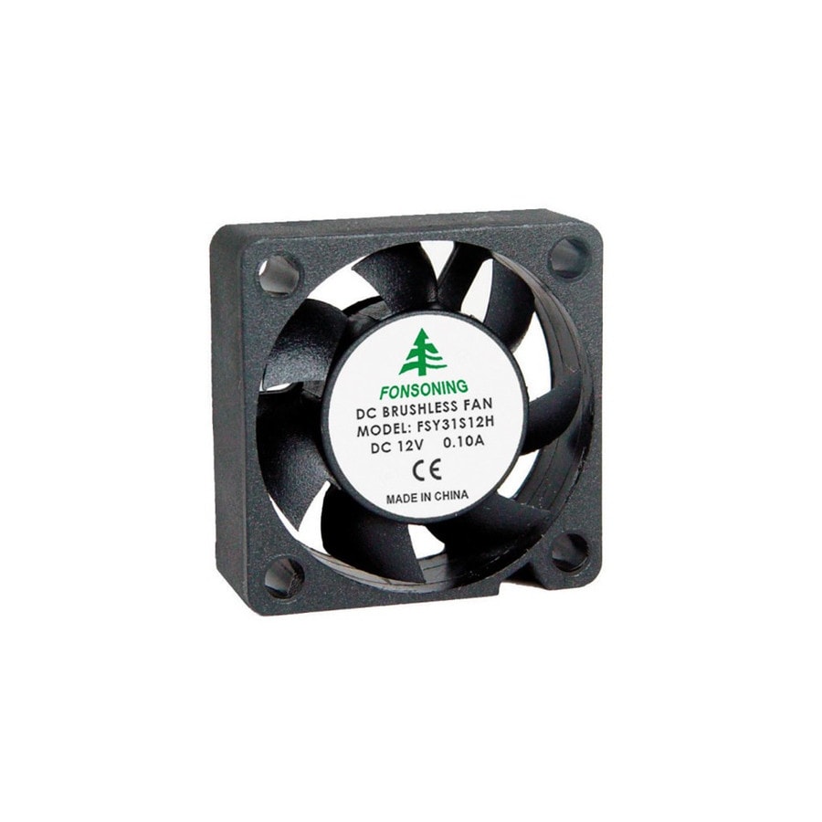 KTech FSY31S12H — 30x30x10mm · C3/CABLES 12V
