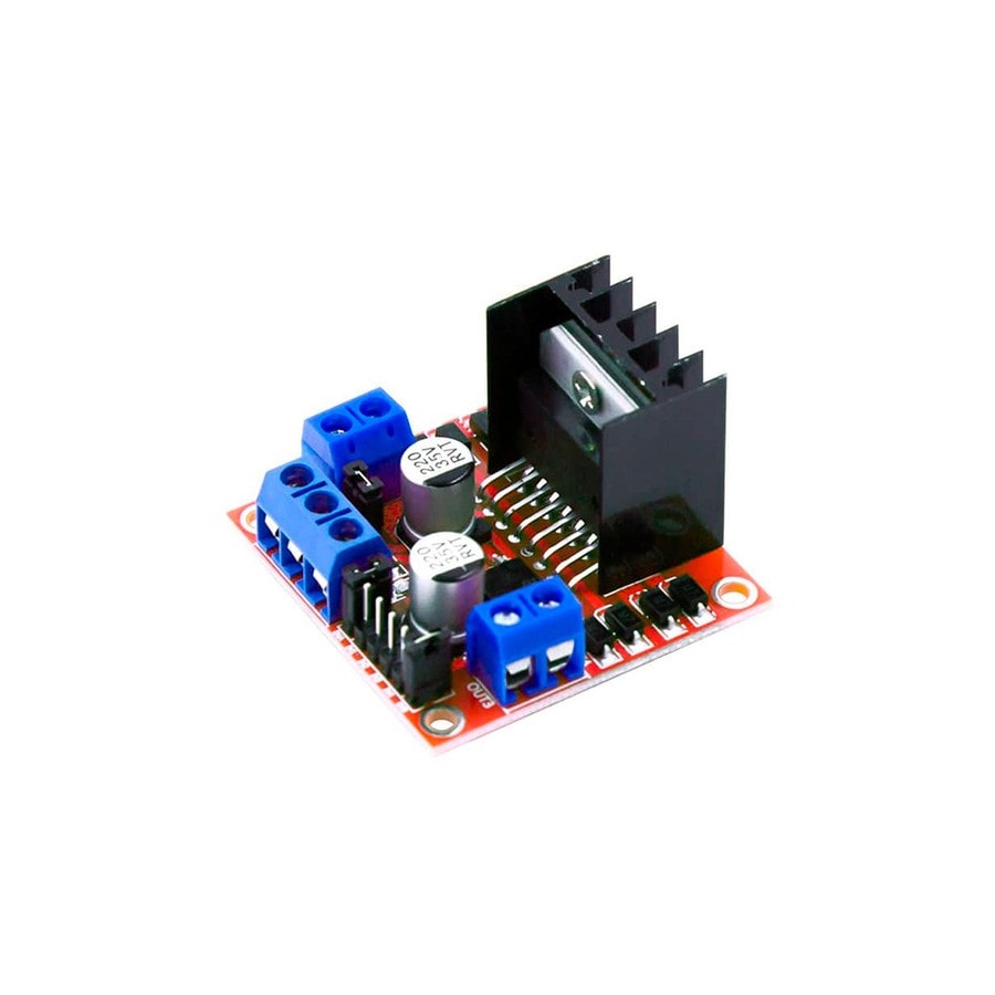 KTech L298N — Dual H-Bridge DC/Stepper Motor Driver Module