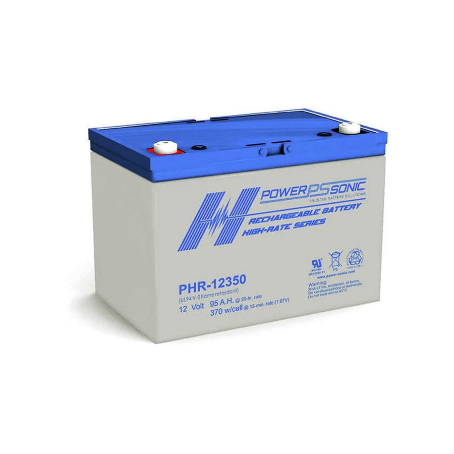 KTech PHR-12350 — Nominal Voltage: 12V · Nominal Capacity: 95.0Ah · Standard Terminal: T6