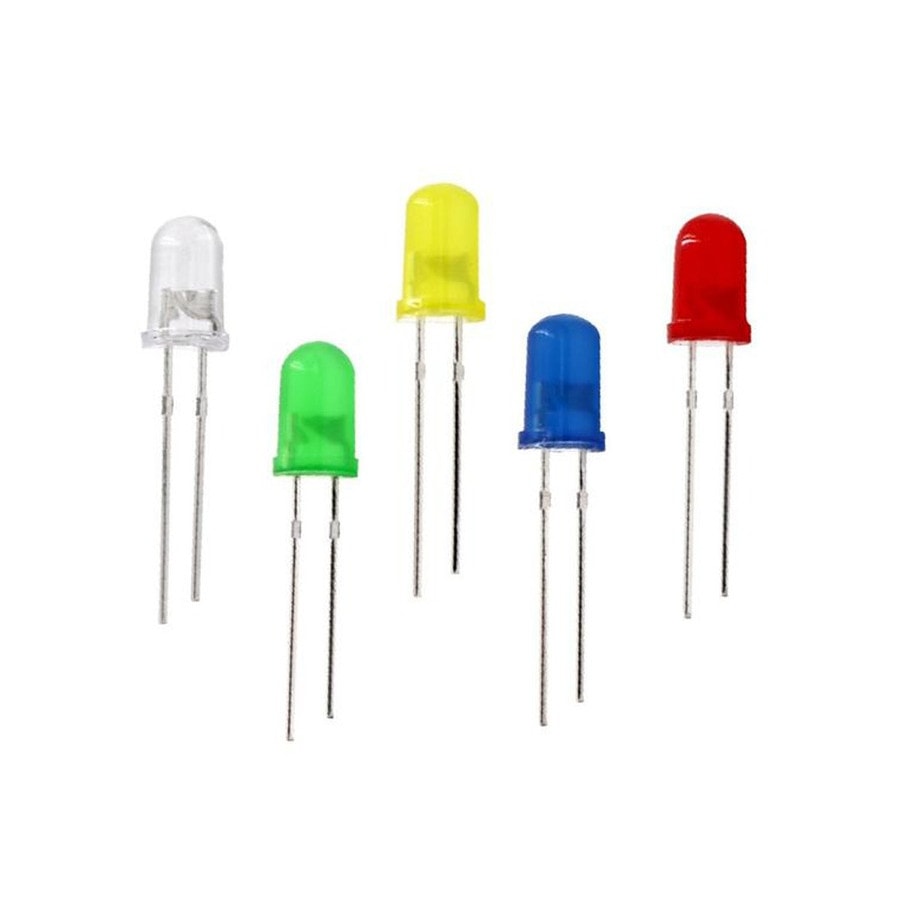 KTech Leds — 5mm · 2V 20mA · Terminales: 28mm