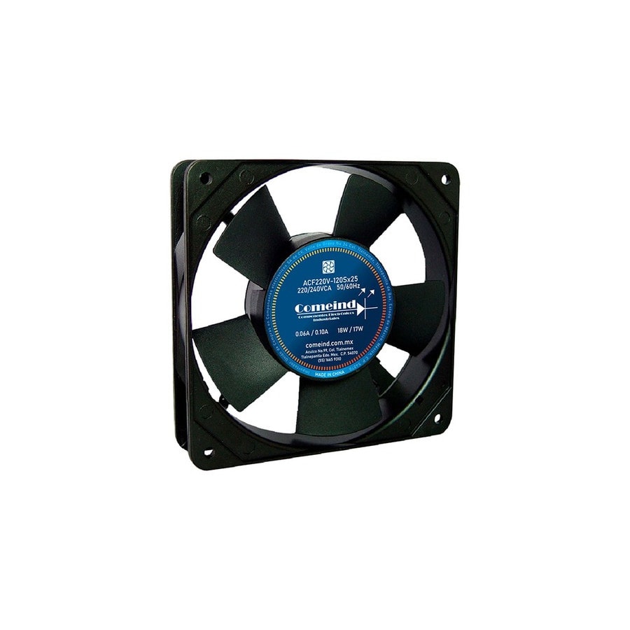 KTech ACF220V-120sx25 — 120x120x25mm · 220V
