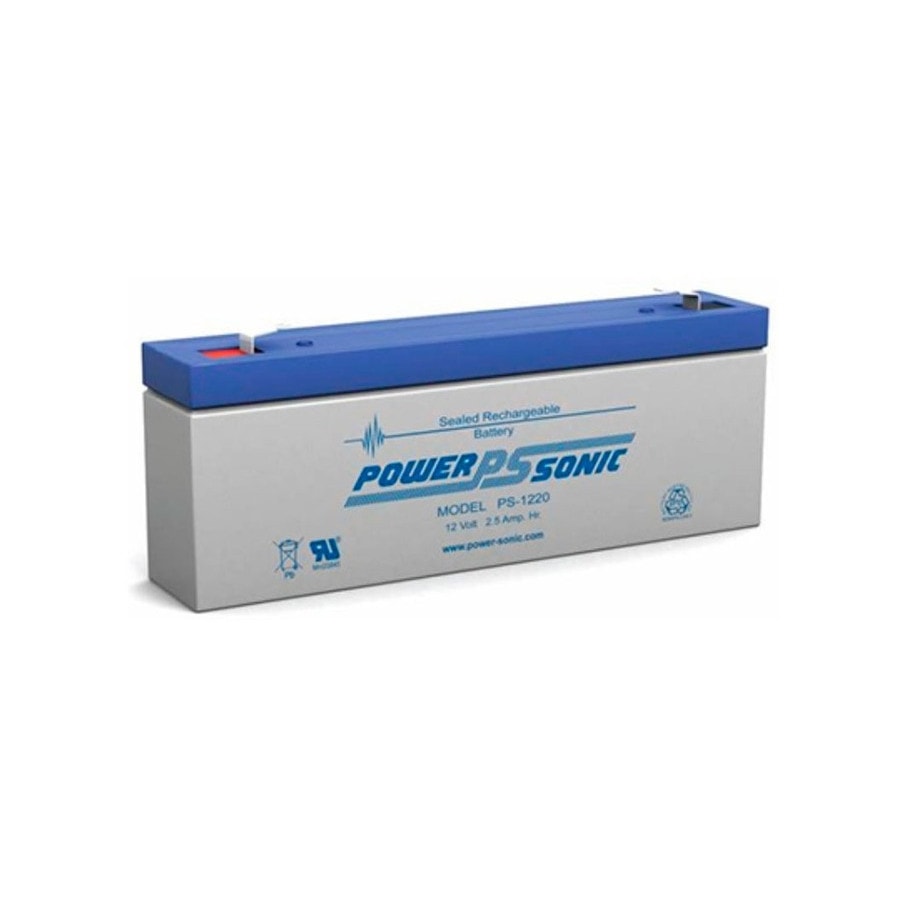 KTech PS-1220-F1 — Nominal Voltage: 12V · Nominal Capacity: 2.5Ah · Standard Terminal: F1