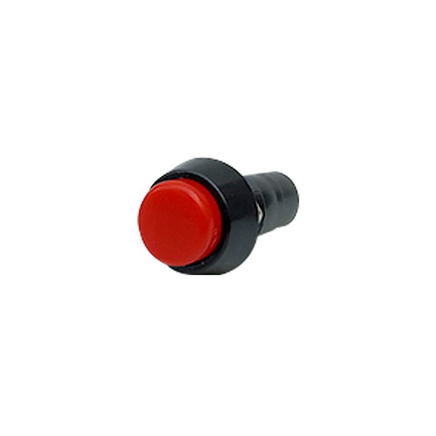 KTech Momentary Push-Button Switch — 3A 250V · Red