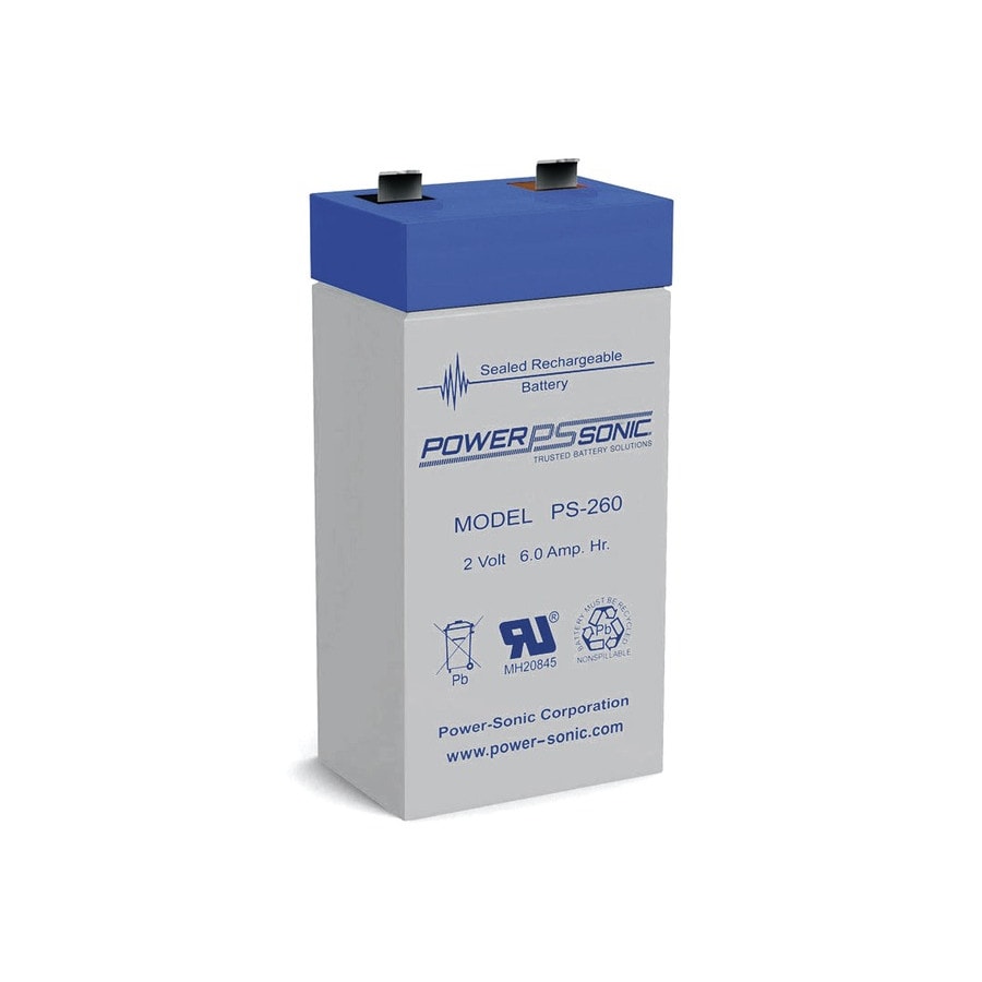 KTech PS-260-F1 — Nominal Voltage: 2V · Nominal Capacity: 6Ah · Standard Terminal: F1