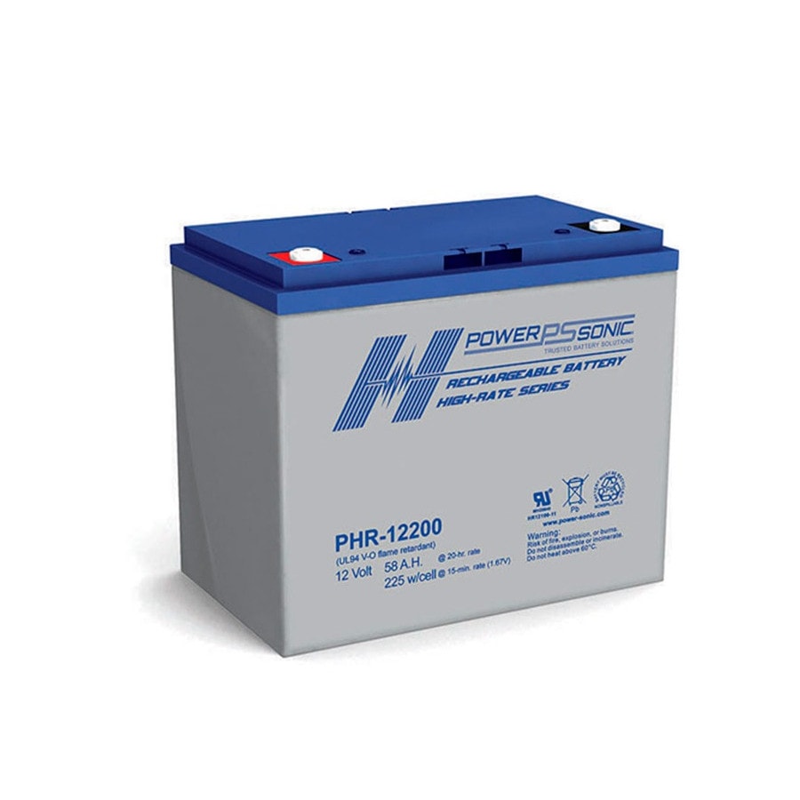 KTech PHR-12200 — Nominal Voltage: 12V · Nominal Capacity: 58.0Ah · Standard Terminal: T6