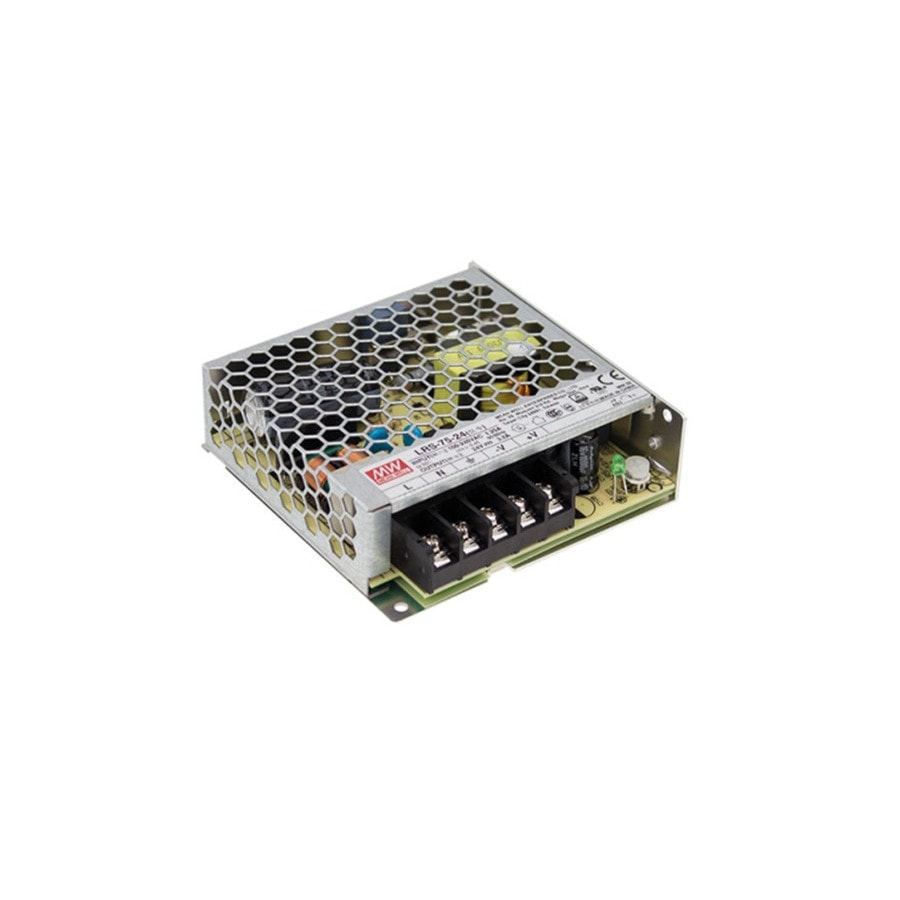 KTech LRS-75-24 — Enclosed Switching Power Supply 75W 24V