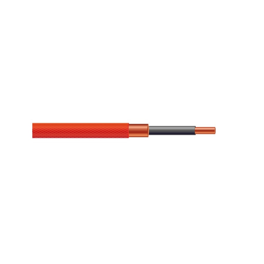 KTech Professional OFC Screened Microphone Cable · 1X20 OFC — Mod. 101023 · Red / Clear Jacket · Reel 100m