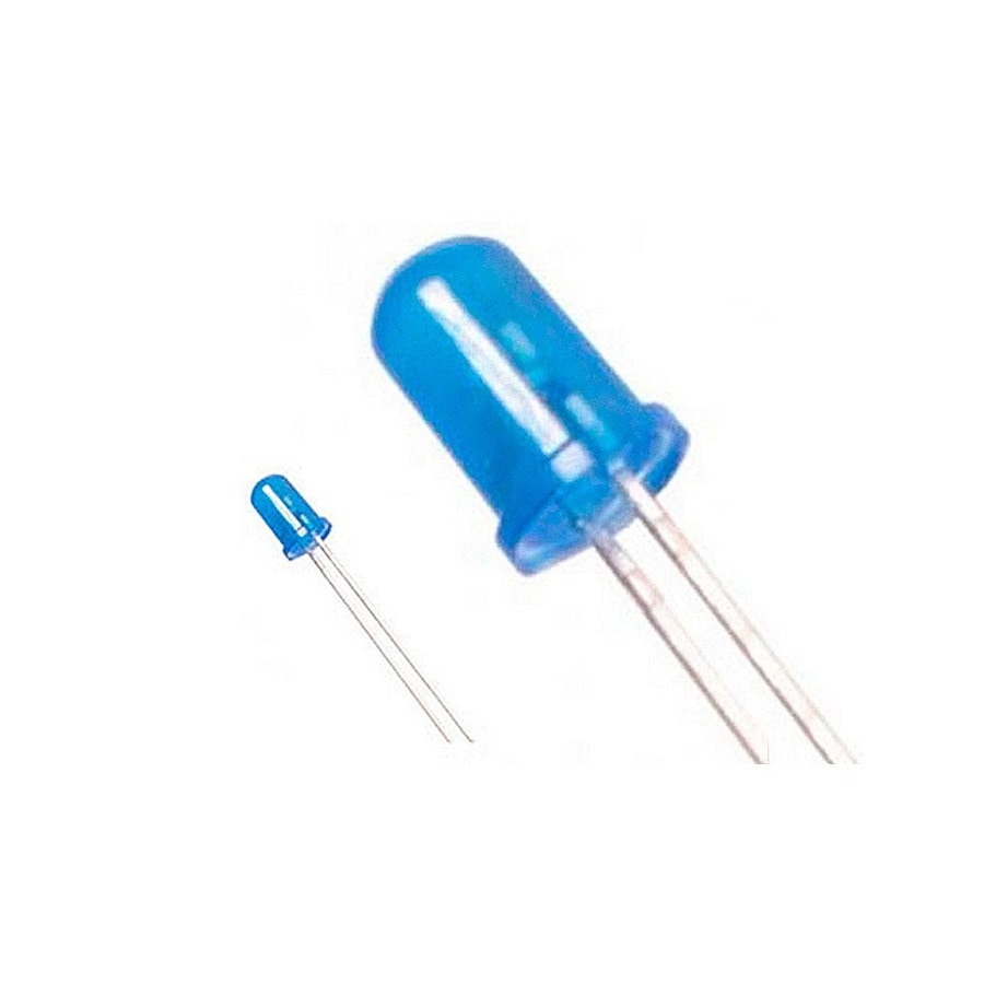 KTech LED Blue — 5mm · Terminales 18mm