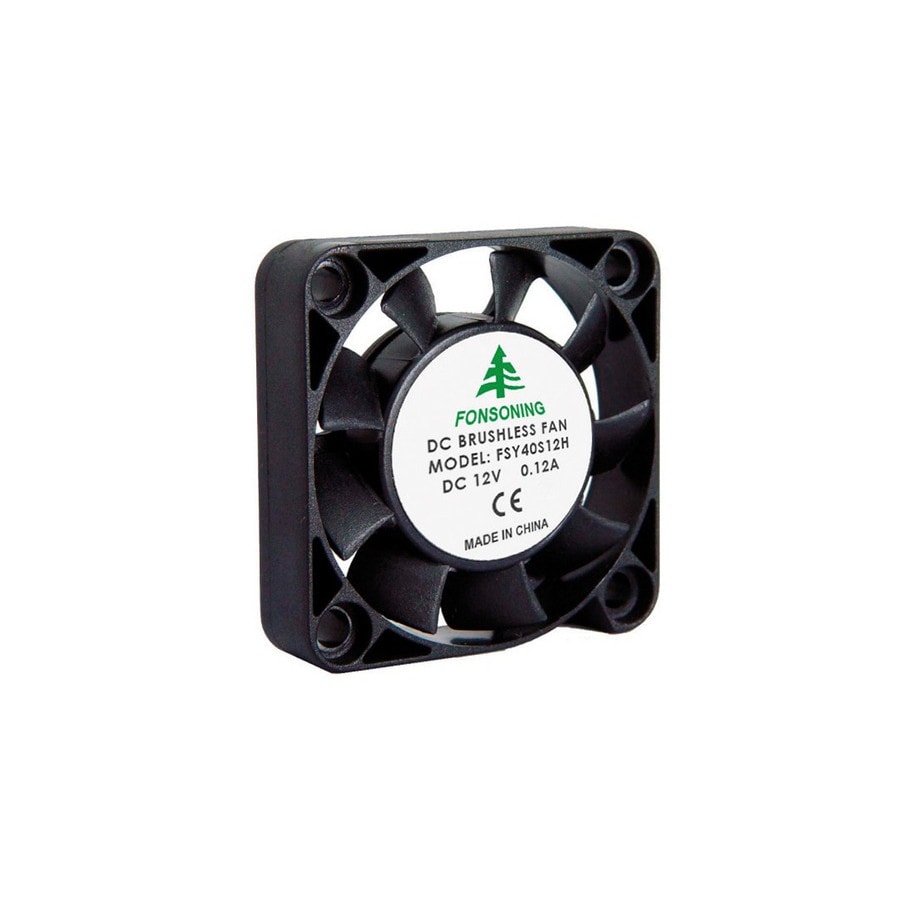 KTech FSY40S12H — 40x40x10mm · C3/CABLES · 12V