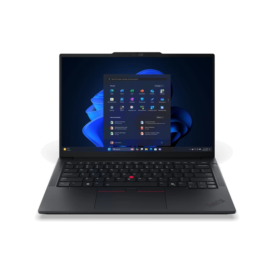 Lenovo ThinkPad E14 Gen 7 (AMD) AMD Ryzen™ 5 220 Laptop 35.6 cm (14") WUXGA 16 GB DDR5-SDRAM 512 GB SSD Wi-Fi 6E (802.11ax) Windows 11 Pro Black UK English