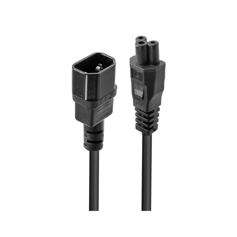 Lindy 2m C5 to C14 Mains Cable, lead free