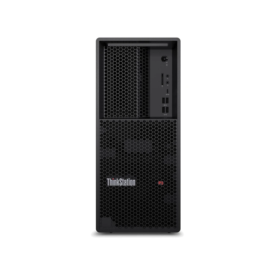 Lenovo ThinkStation P3 Tower Gen 2 Intel Core Ultra 7 265K 64 GB DDR5-SDRAM 1 TB SSD Windows 11 Pro Workstation Black