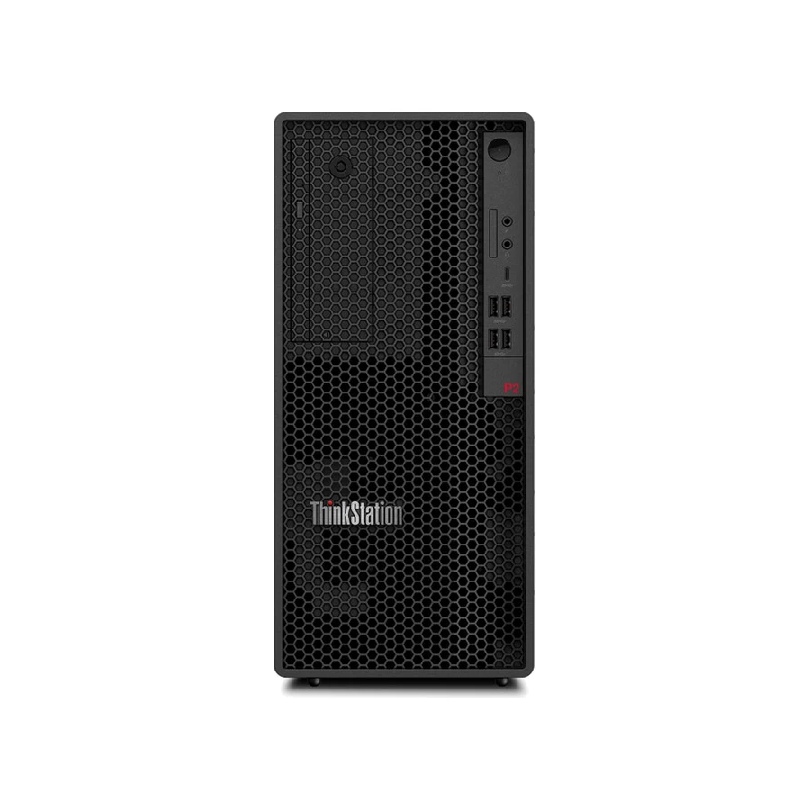 Lenovo ThinkStation P2 Tower Gen 2 Intel Core Ultra 9 285 64 GB DDR5-SDRAM 2 TB SSD NVIDIA GeForce RTX 5070 Windows 11 Pro Workstation Black