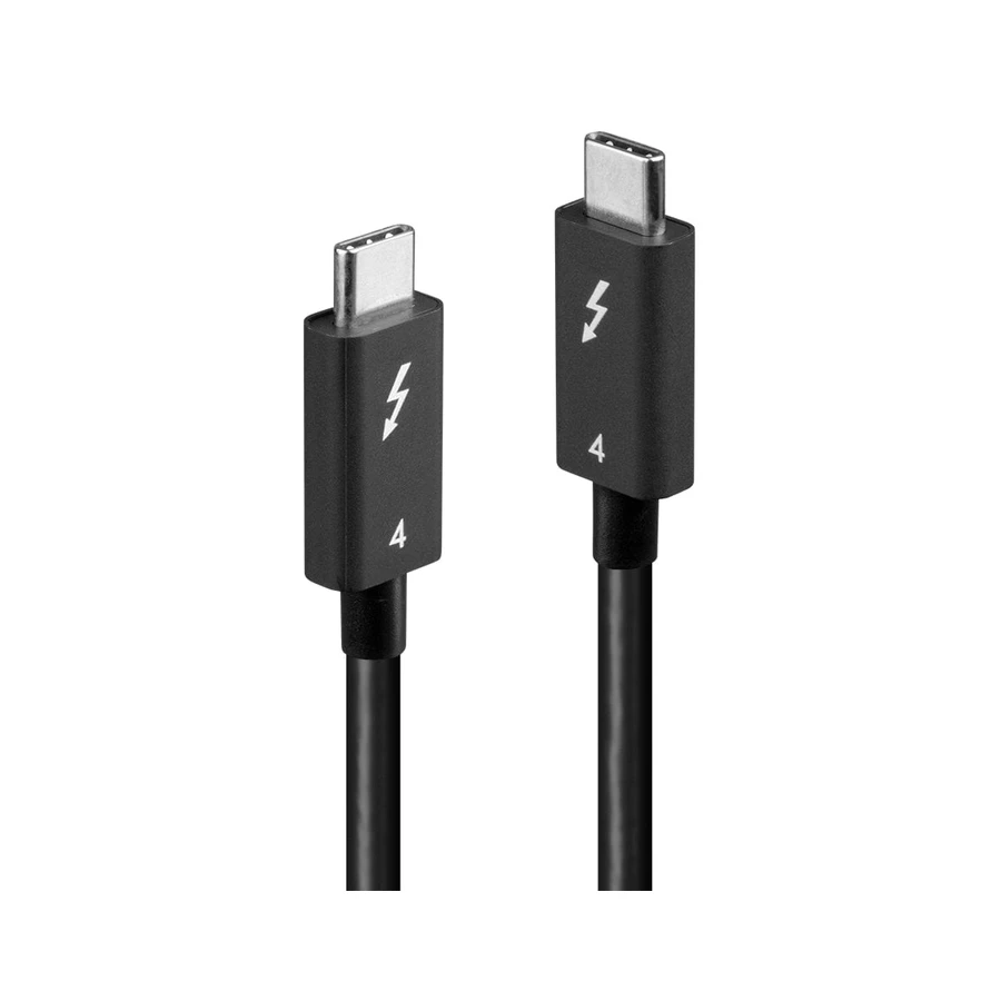 Lindy 1m Thunderbolt 4 Cable, 40Gbps, passive
