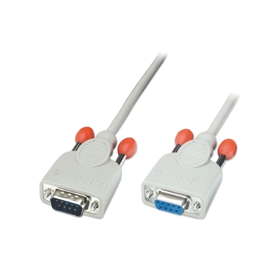 Lindy 3m Serial Extension Cable (9DM/9DF)