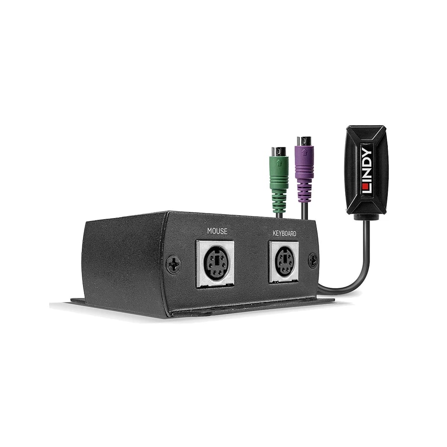 Lindy 100m PS/2 KM Cat.5e/6 Extender
