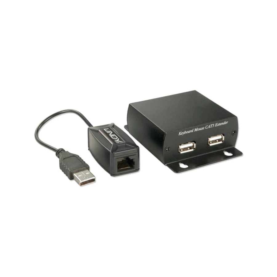 Lindy 300m USB Cat.6 Extender HID, product photo