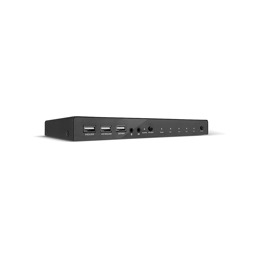 Lindy KVM Switch HDMI 18G, USB 2.0 & Audio, 4 Port