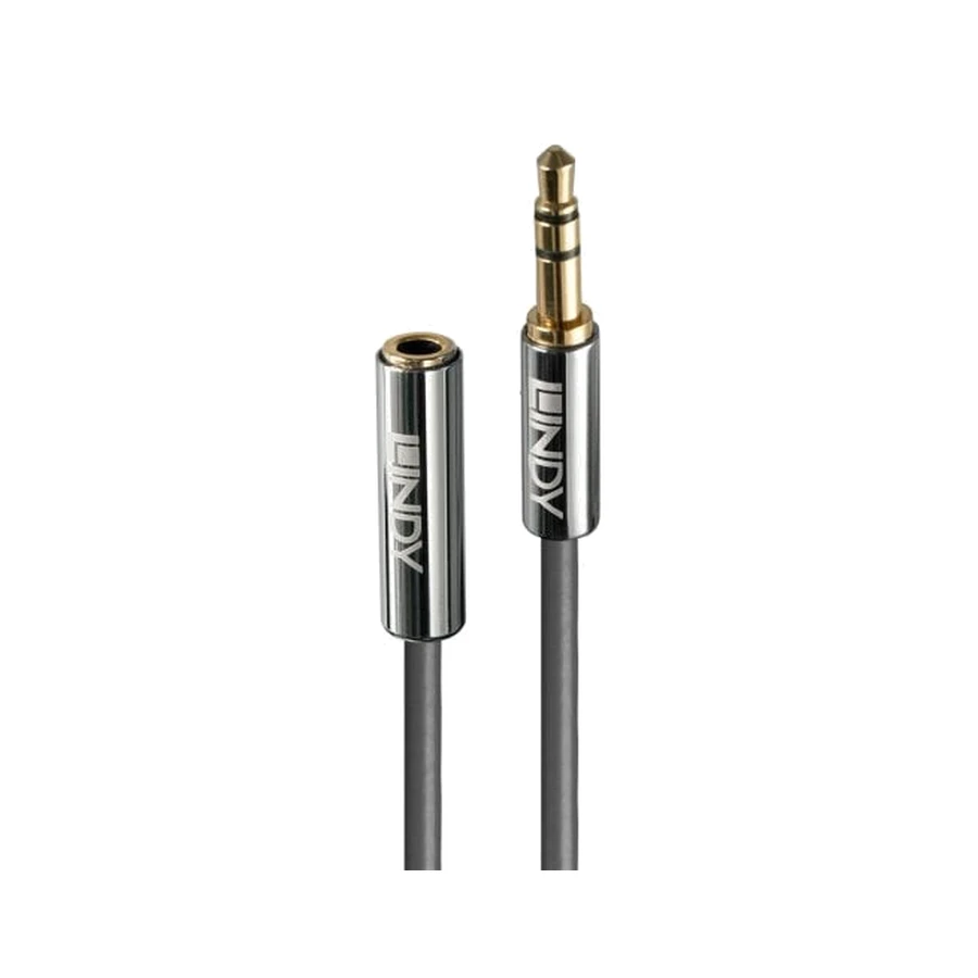 Lindy 5m 3.5mm Extension Audio Cable, Cromo Line, product photo