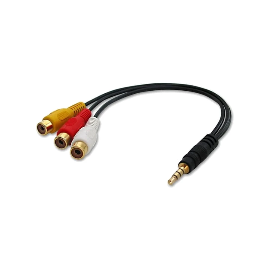 Lindy AV Adapter Cable - Stereo and Composite Video