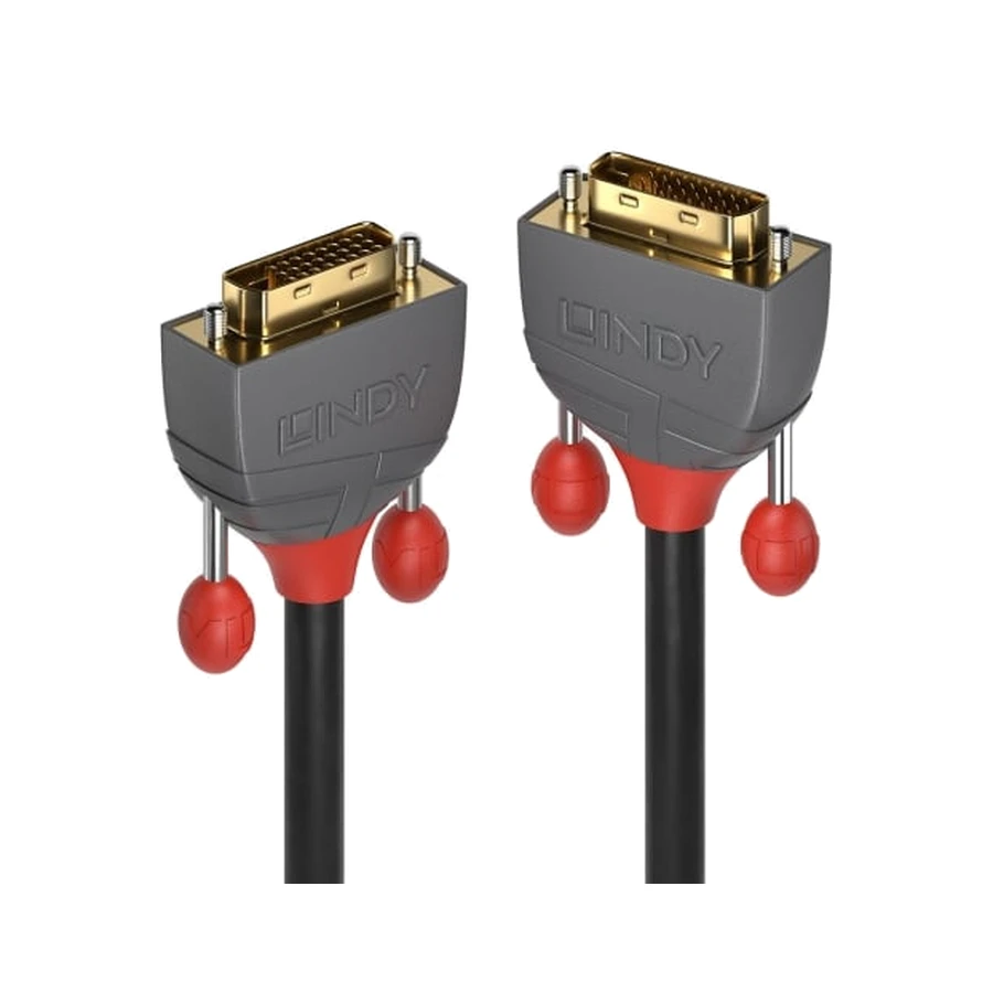 Lindy 2m DVI-D Dual Link Cable, Anthra Line