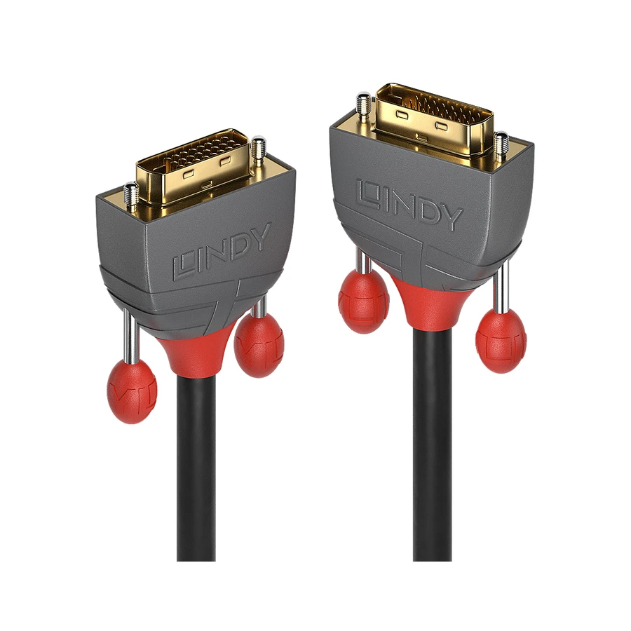 Lindy 3m DVI-D Dual Link Cable, Anthra Line