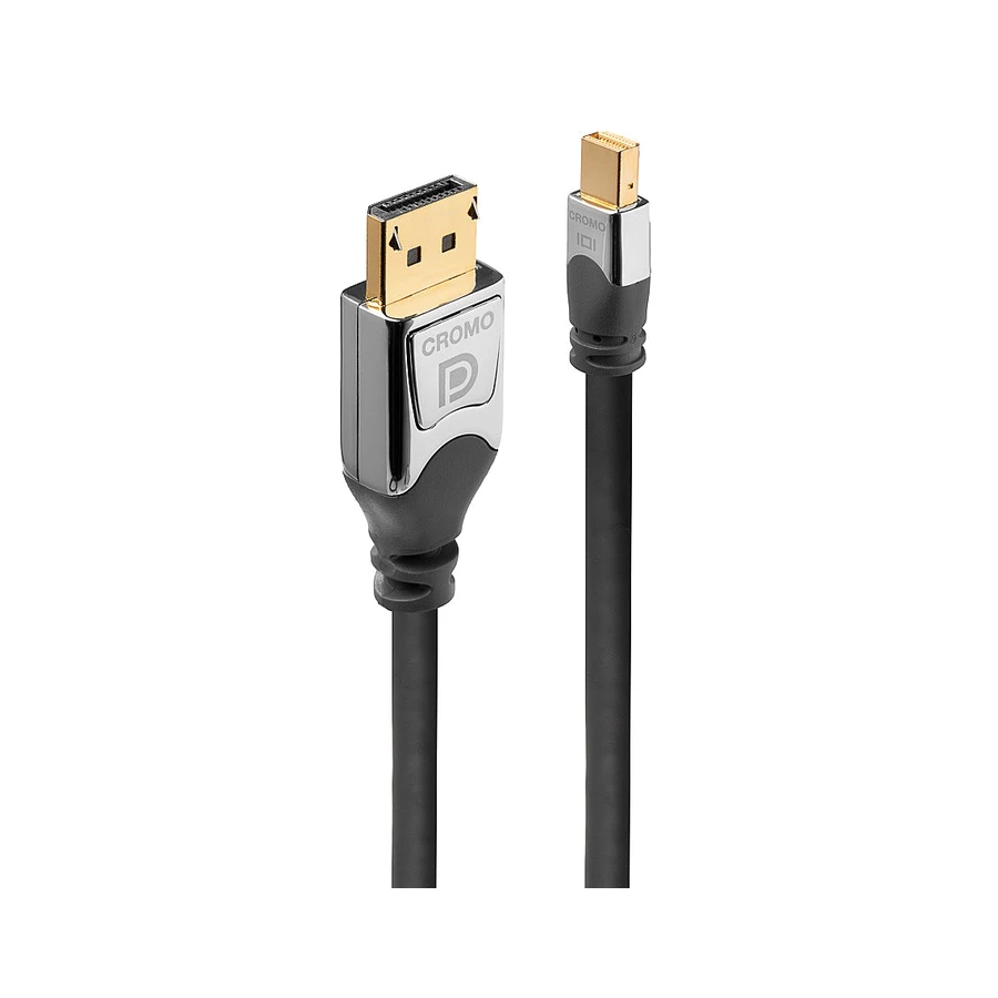 Lindy 0.5m CROMO Mini DisplayPort to DisplayPort Cable