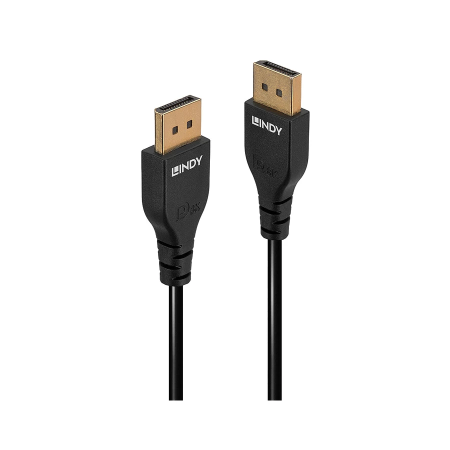 Lindy 2m Slim DisplayPort 1.4 Cable