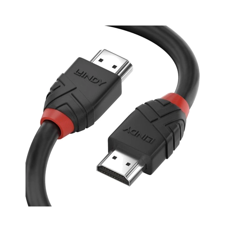 Lindy 3m High Speed HDMI Cable, Black Line