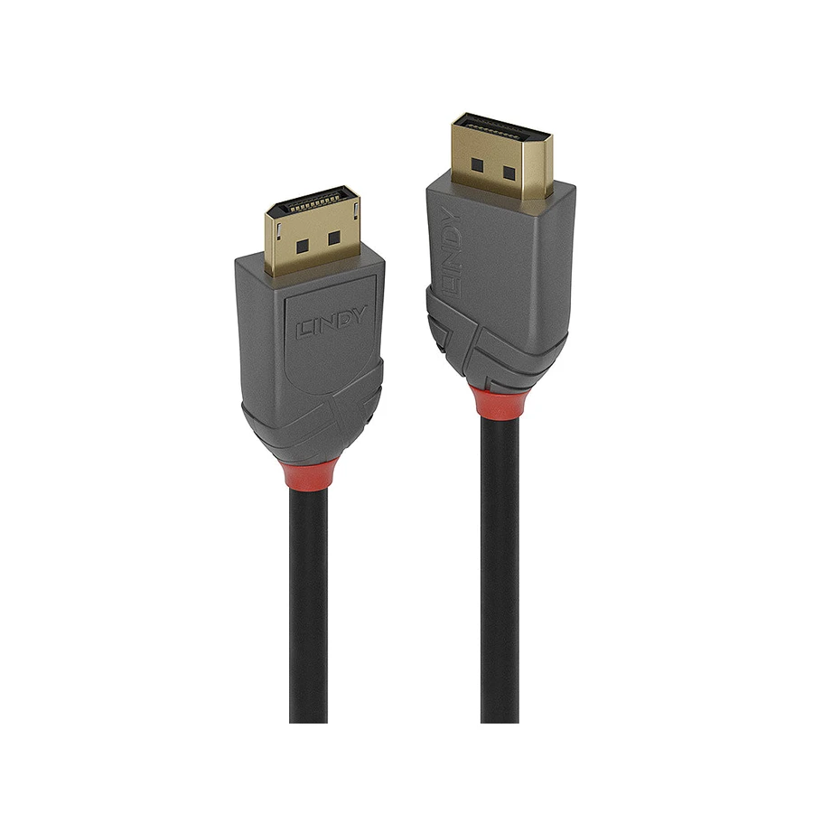 Lindy 15m DisplayPort 1.1 Cable, Anthra Line